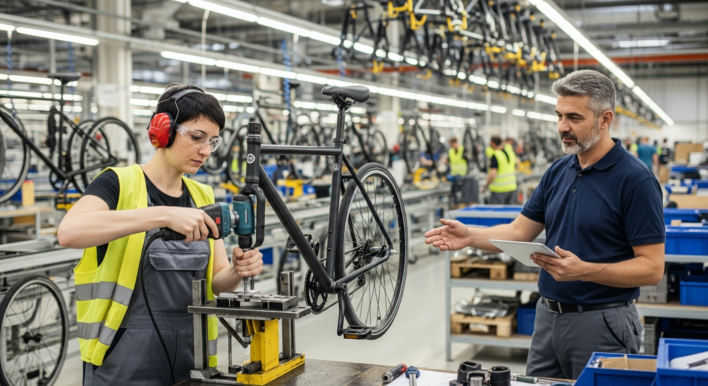 Tószegi gyártelep jelentős szerepet tölt be a hazai kerékpáriparban